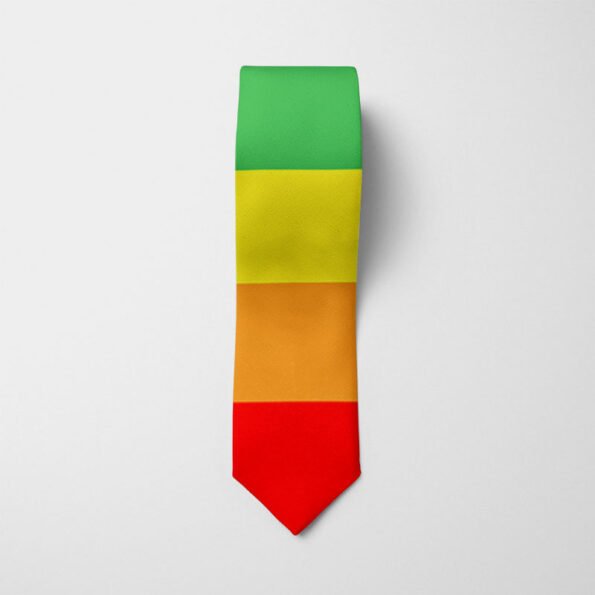 Rainbow Pride Necktie for Celebrations & Statements - Image 2