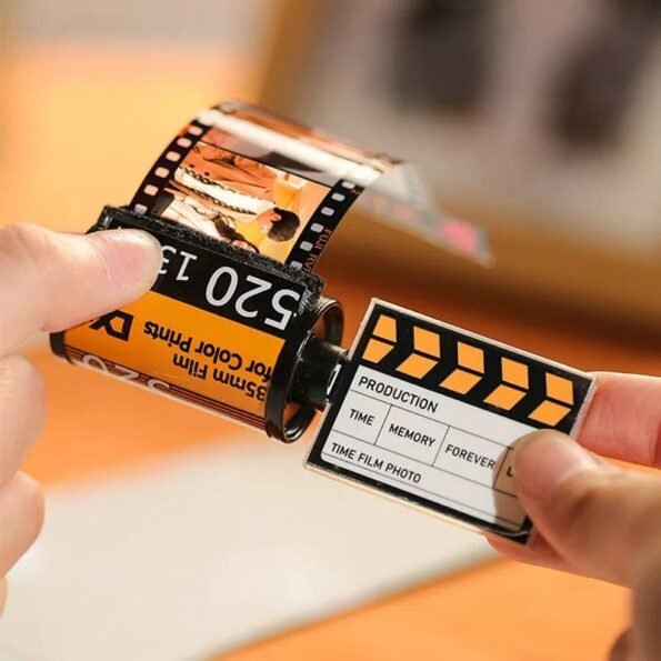 Customized Camera Film Roll Album Lover Gifts 16 Pcs Photos - Image 3